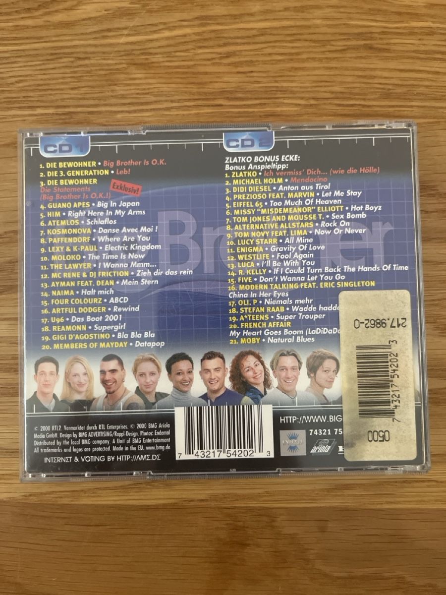 CDs: Big Brother Doppel CD – D'occasion à Sursee par abcdxyz 1