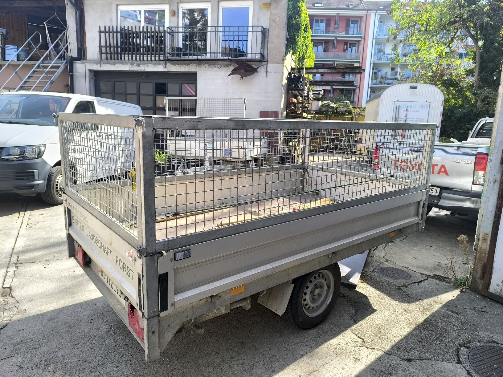 Saris Rimorchi: Saris Sachentransportanhänger – Usato da Basel venduto da big_2cvp 2