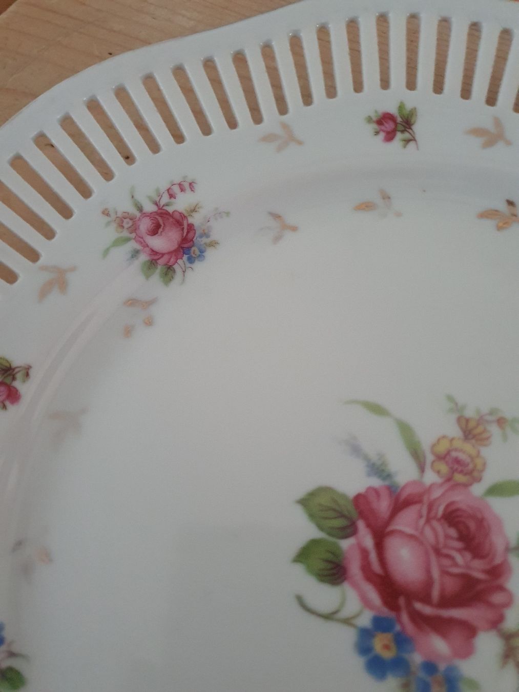 Piatti di portata: Vintage Bavaria Teller, mit Rosenmuster! – Usato da Berg TG venduto da Buschki2 1
