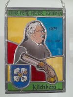 Conr. Ferd. Meyer Schiessen, Glasbild, Jahr 1975, Kilchberg