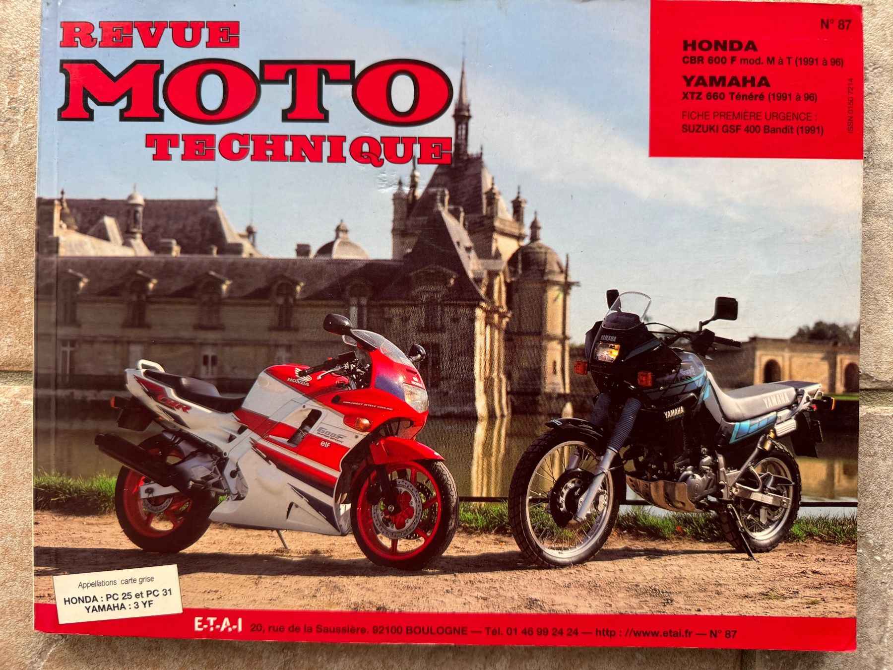 Honda Strada: Honda CBR 600 / Yamaha XTZ 660 – Usato da Morrens VD venduto da kawah2