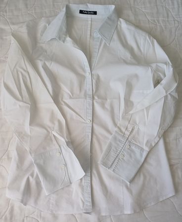 Damenbluse Betty Barclay weiss Langarm guter Zustand, Gr. 42
