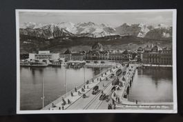 AK Luzern, Seebrücke 1936