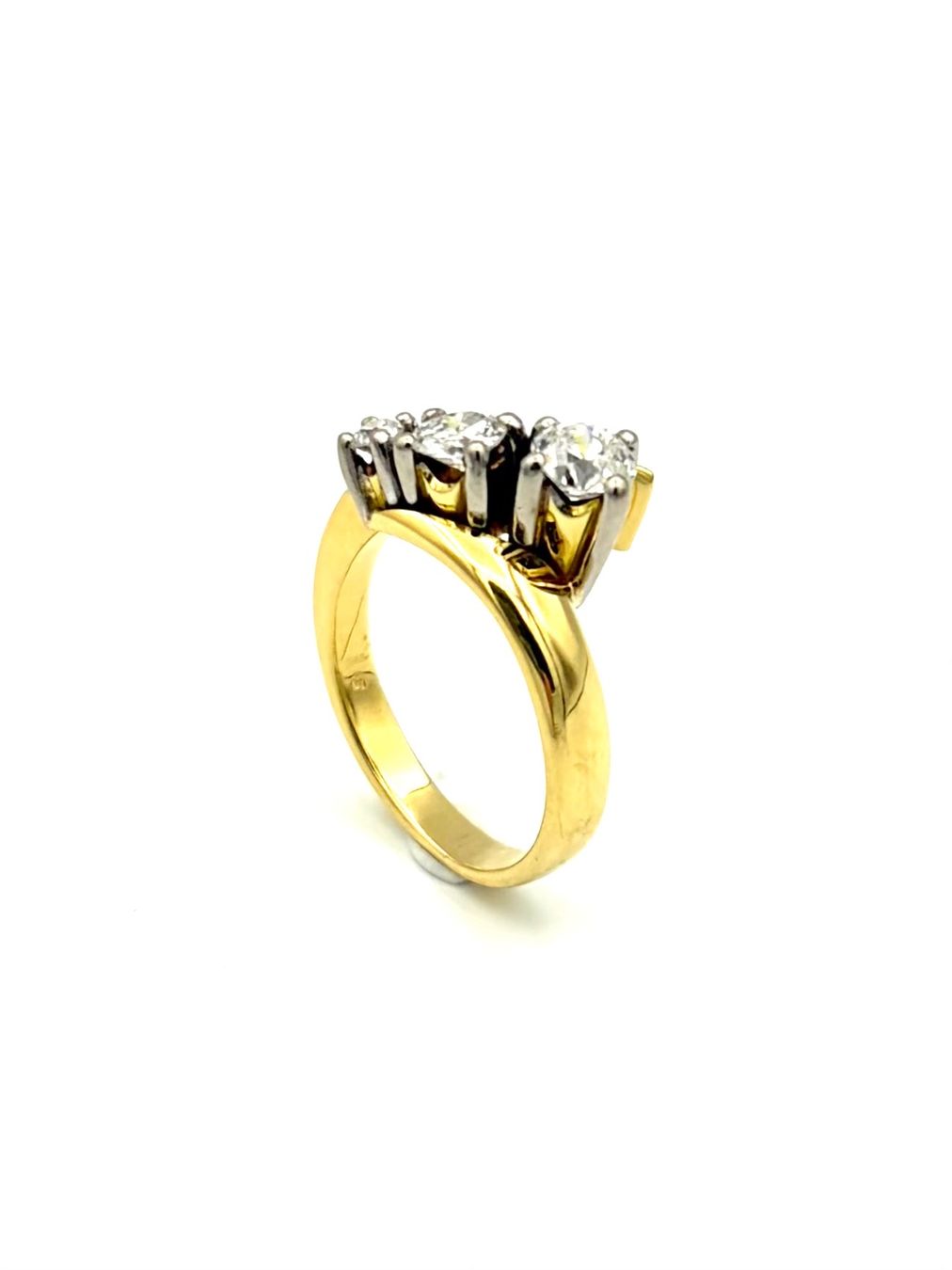 Anelli: Bague vintage 2 ors et diamants – Usato da Renens VD venduto da Diademe.sarl 3