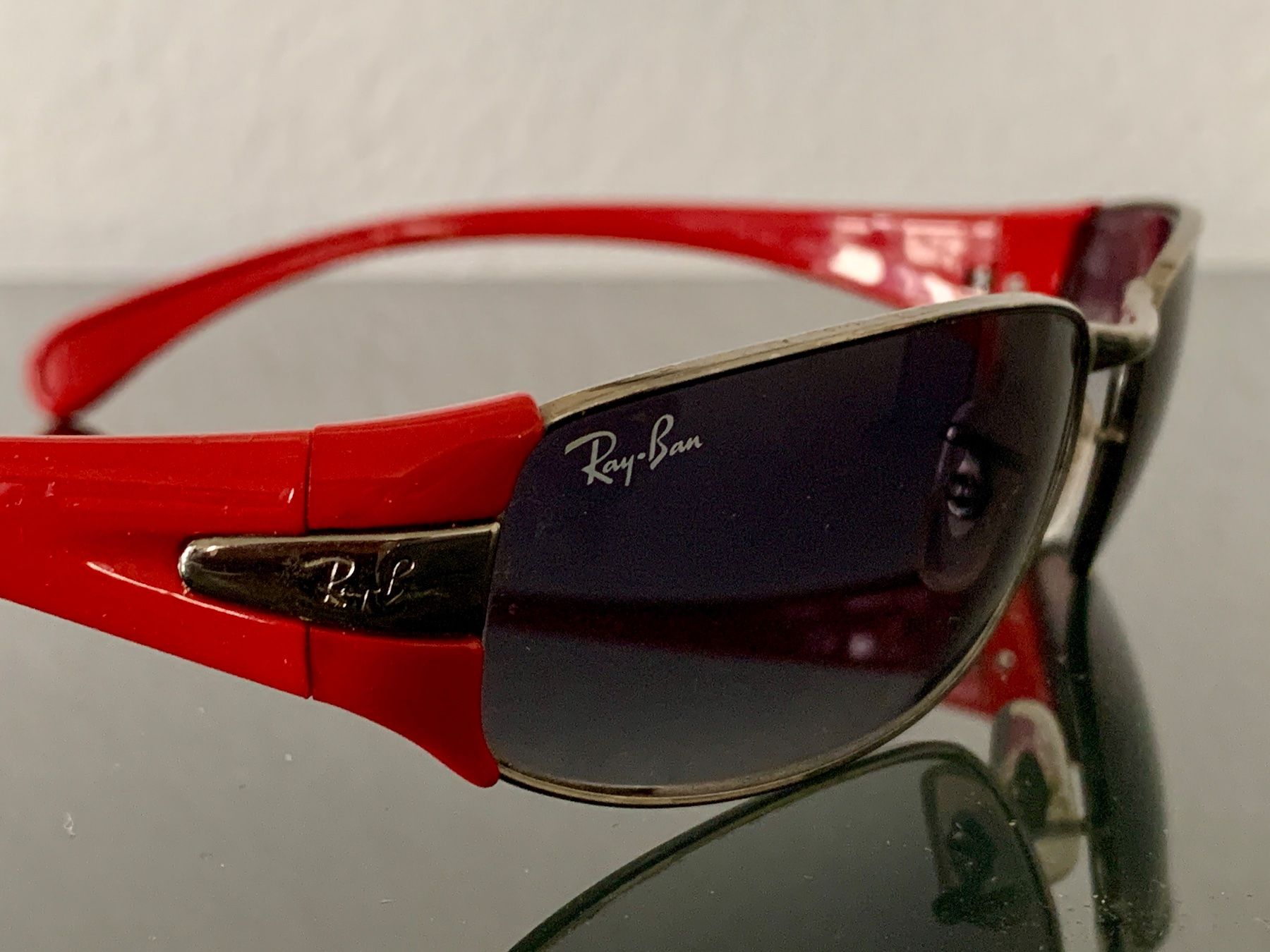 Ray-Ban Occhiali & Lenti: Ray-Ban Sonnenbrille Modell 3261 / rot – Usato da Zürich venduto da Les_Zurichois 8
