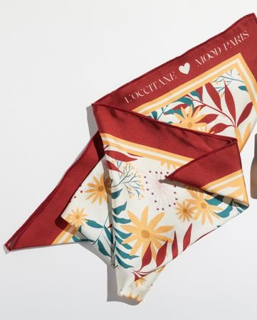 NEW L’Occitane x Mood Paris Foulard / Oekotex Scarf