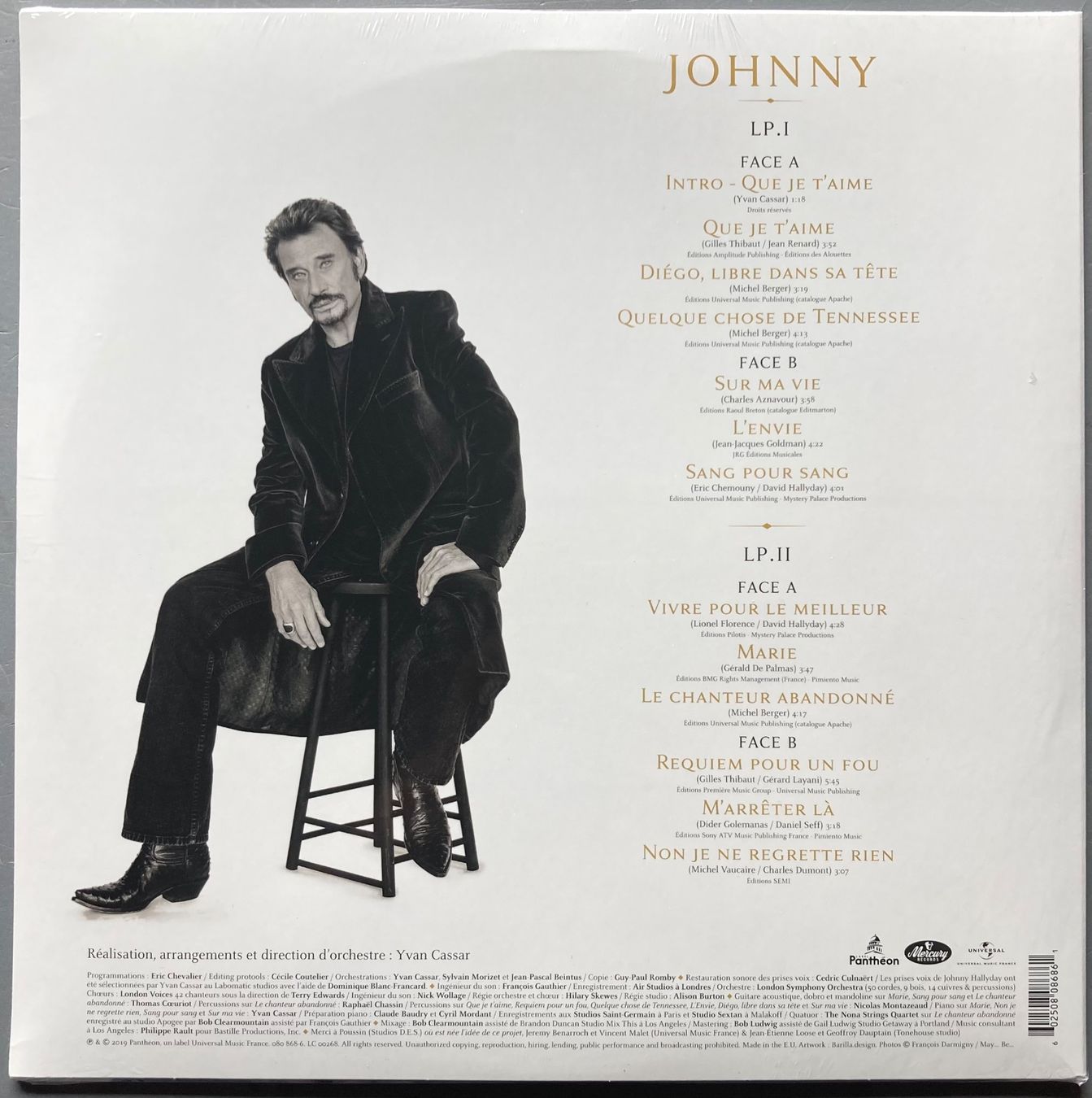 Dischi in vinile: JOHNNY HALLYDAY - JOHNNY – Nuovo e nell'imballaggio originale da Poliez-Pittet venduto da Newtown-Records 1
