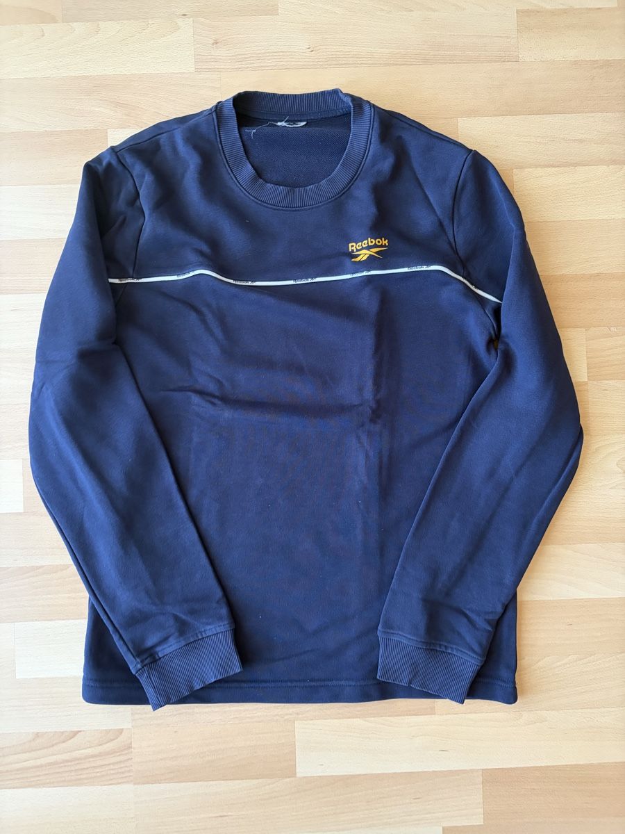 Reebok Maglioni & Felpe: Reebok sweatshirt navy blue men's size M used – Usato da Volketswil venduto da sam_n6pb