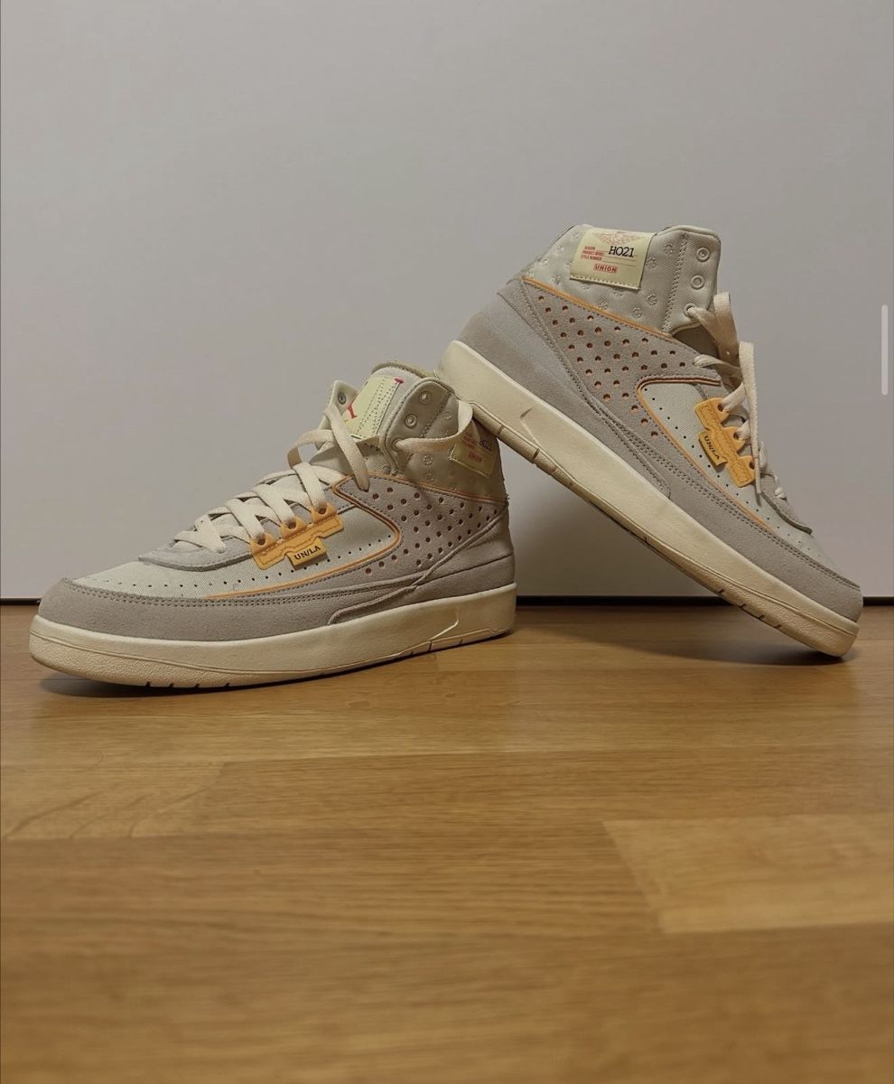 Jordan Scarpe da uomo: Jordan 2 "Union Rattan" – Usato da Basel venduto da Kevinbuckcards