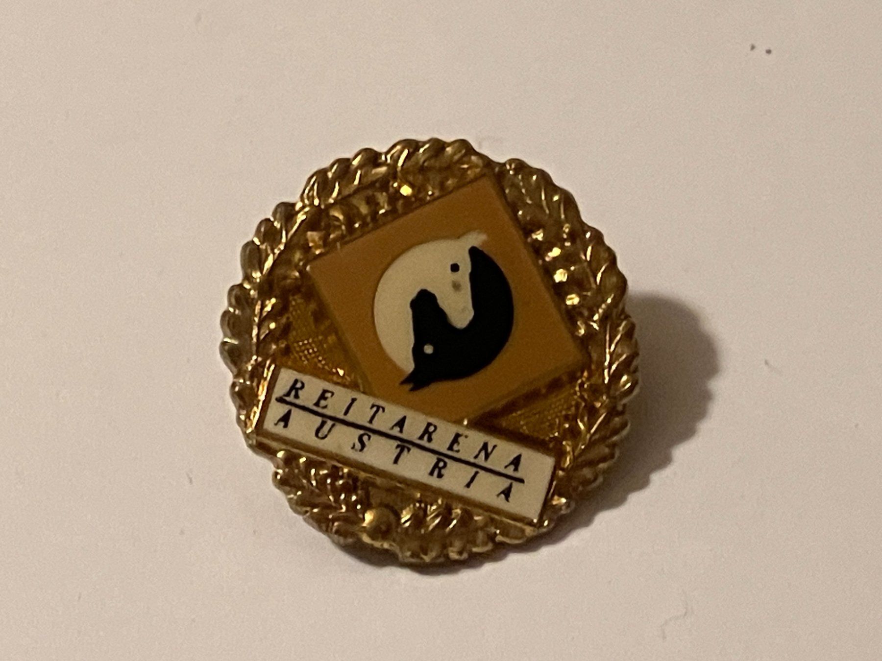 Placchette & Badge: 1 Pin Reitarena Austria – Usato da Basel venduto da djwwpp