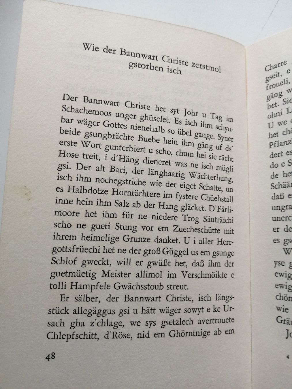 Libri: Walter Marti - Ämmeluft, berndütschi Gschichte – Usato da Honau venduto da holunder3 3