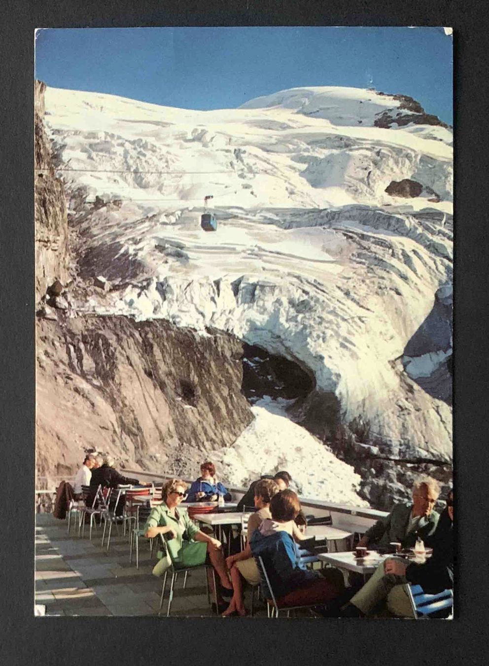 Cartoline postali: AK Titlis Gletscherrestaurant Stand – Usato da Goldau venduto da artelier1