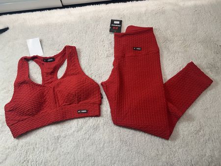 Ensemble de Sport Femme Rouge XL NEUF