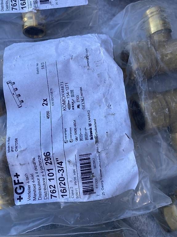 Alimentazione elettrica: GF  IFIT Verteiler Neu  – Nuovo e nell'imballaggio originale da Erlinsbach SO venduto da AgimR01 1