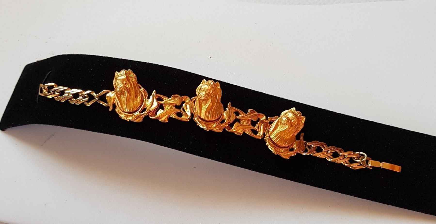 Bracciali & Braccialetti: Vergoldetes Armband Hund – Usato da Wald ZH venduto da Silena02 1
