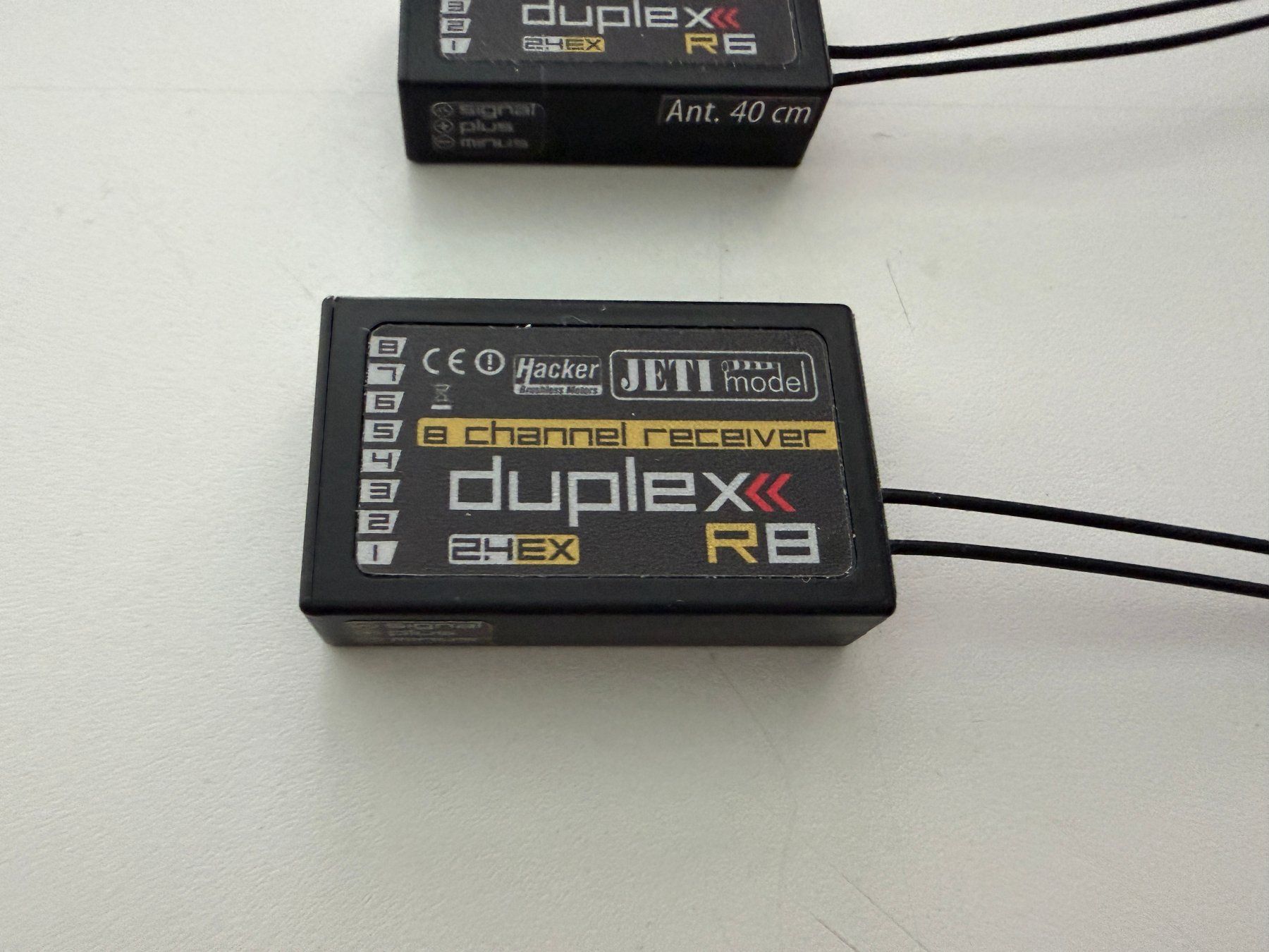 Jeti Receiver: Jeti Empfänger Duplex R6 und R8 – Gebraucht aus Schnottwil von Sigi1000 1