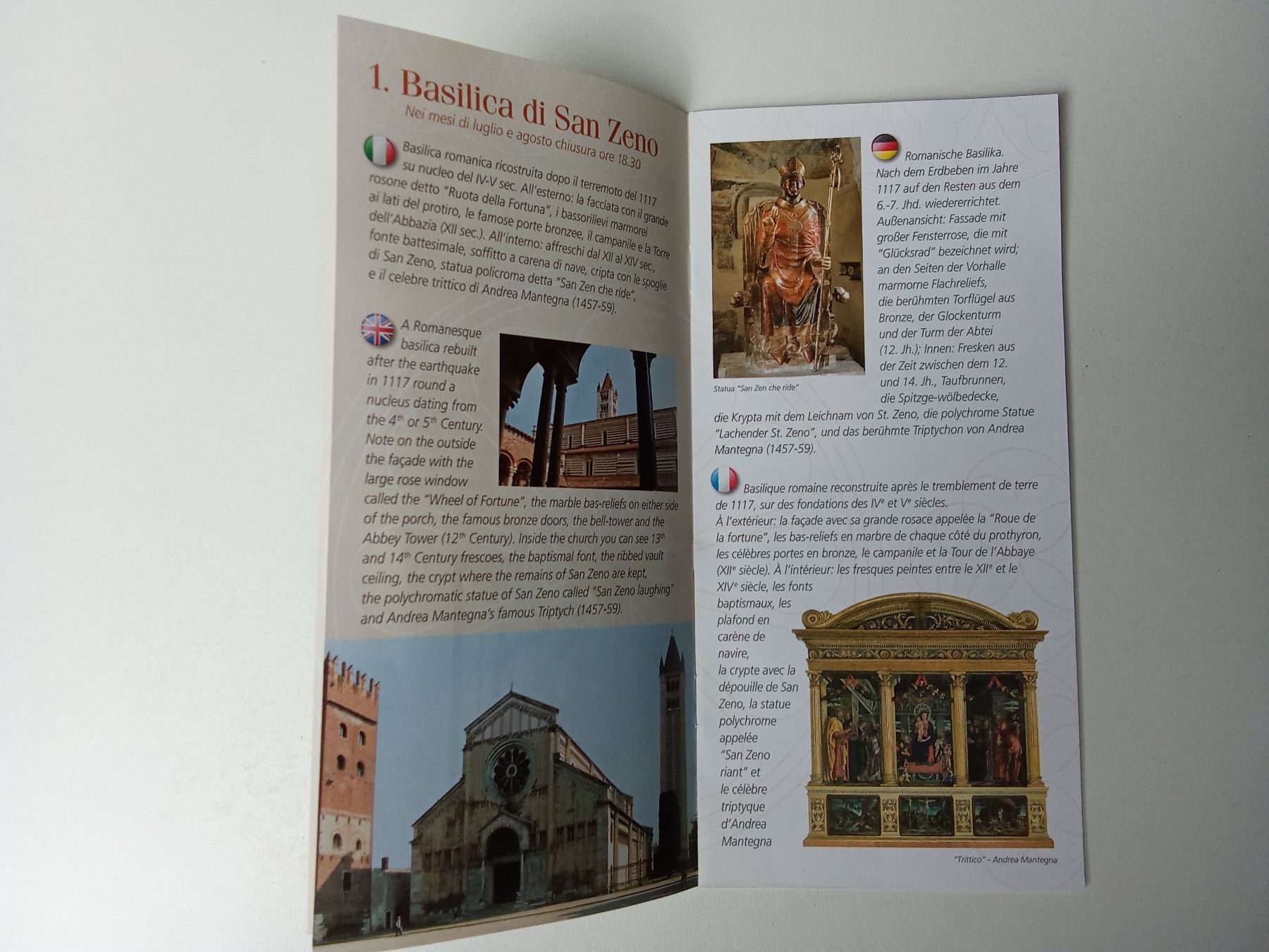 Libri: Verona - Besucherweg der historischen Kirchen – Usato da Bilten venduto da Bora3 3