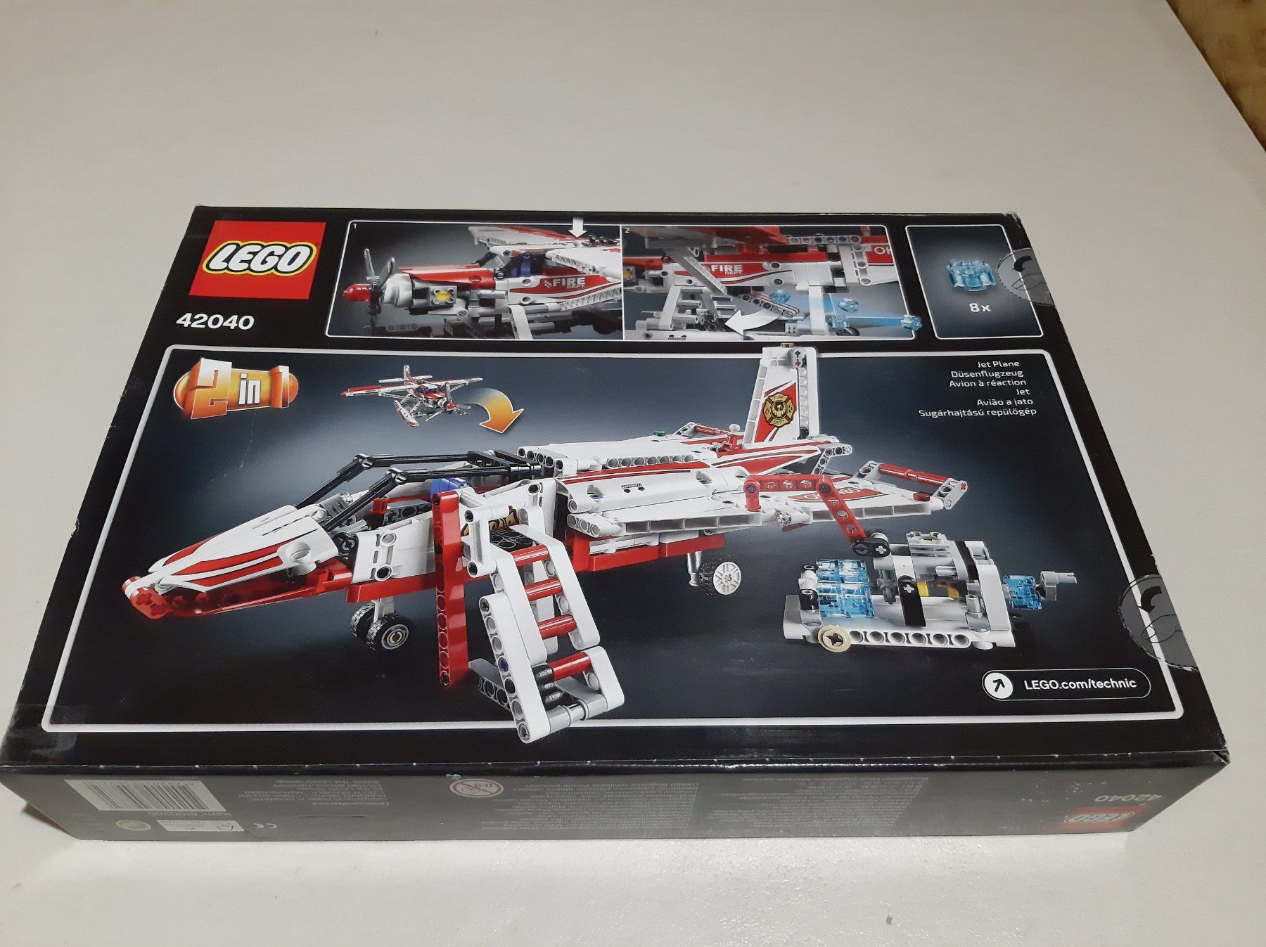 Lego Kit di costruzioni: Lego Technic 42040 Fire Plane. – Nuovo (secondo la descrizione) da Tramelan venduto da bragamal 1