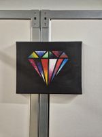 Handgemaltes Diamant-Gemälde, einzigartiges Kunstwerk.
