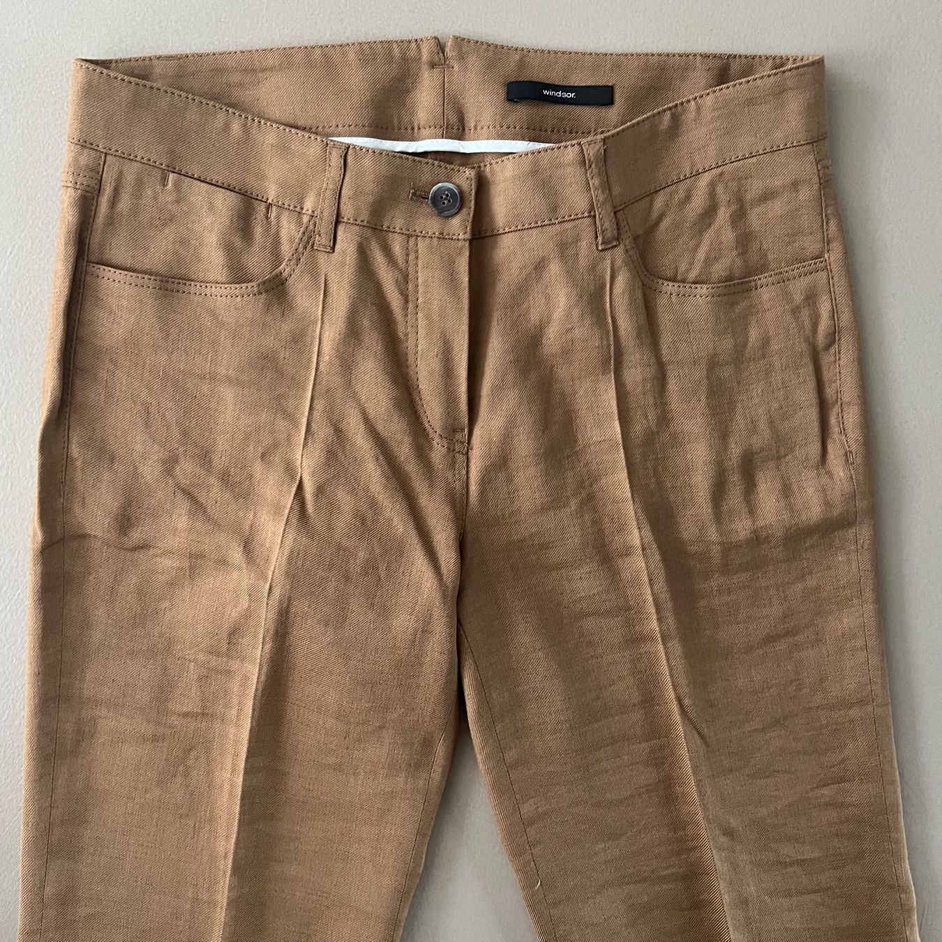 Windsor Pantalons: WINDSOR Hose | Leinen, Viskose, Elastan 🤎 – D'occasion à Zürich par ClosetQueen 1