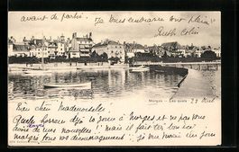AK Morges, Les quais, 1910