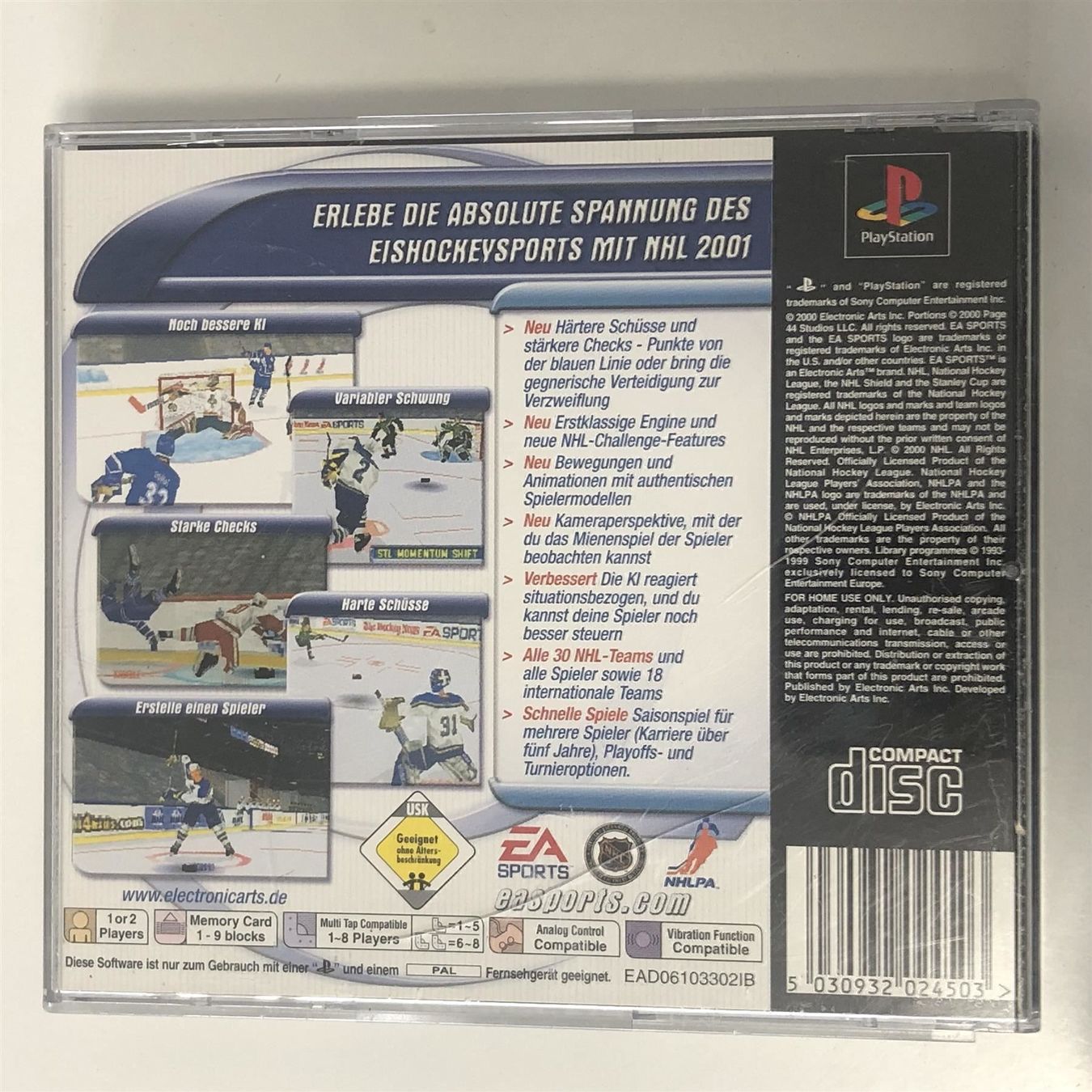 Giochi: NHL 2001 PS1 – Usato da Mollis venduto da GamingCorner 4