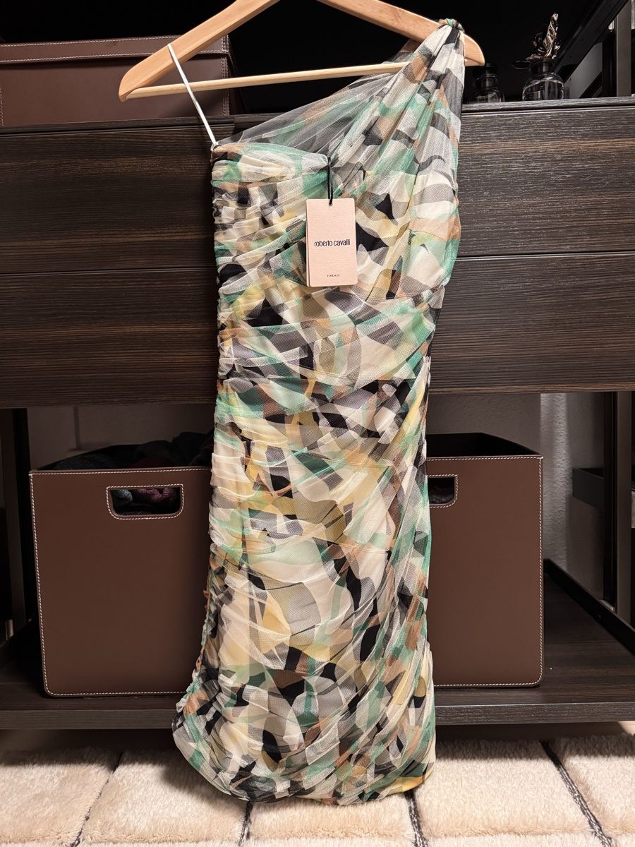 Roberto Cavalli Vestiti: Roberto Cavalli Kleid, Gr. ca 34, neu – Nuovo e nell'imballaggio originale da Wilderswil venduto da Renaissance1 4