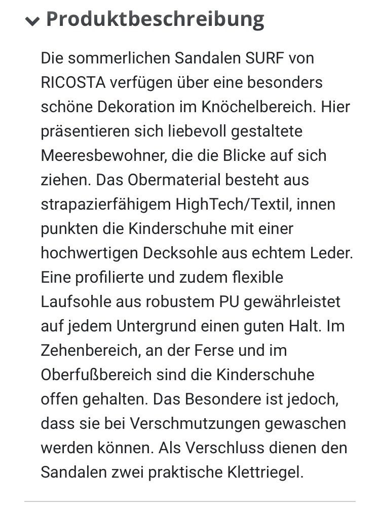 Ricosta Schuhe für Jungen: Ricosta Sandale – Gebraucht aus Bülach von Stellina72 3