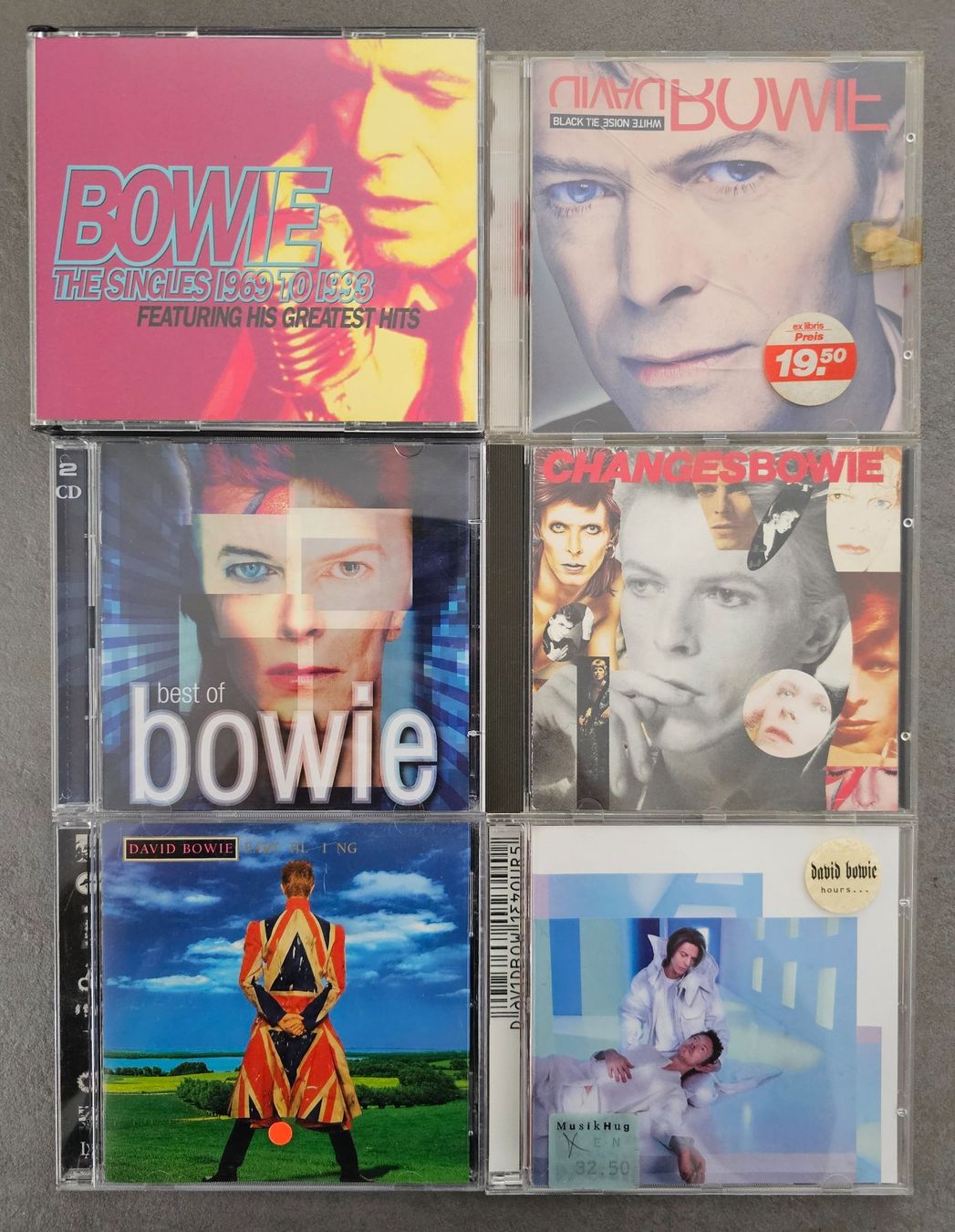 CD: David Bowie CD's – Usato da Unterkulm venduto da Chaplyn2018