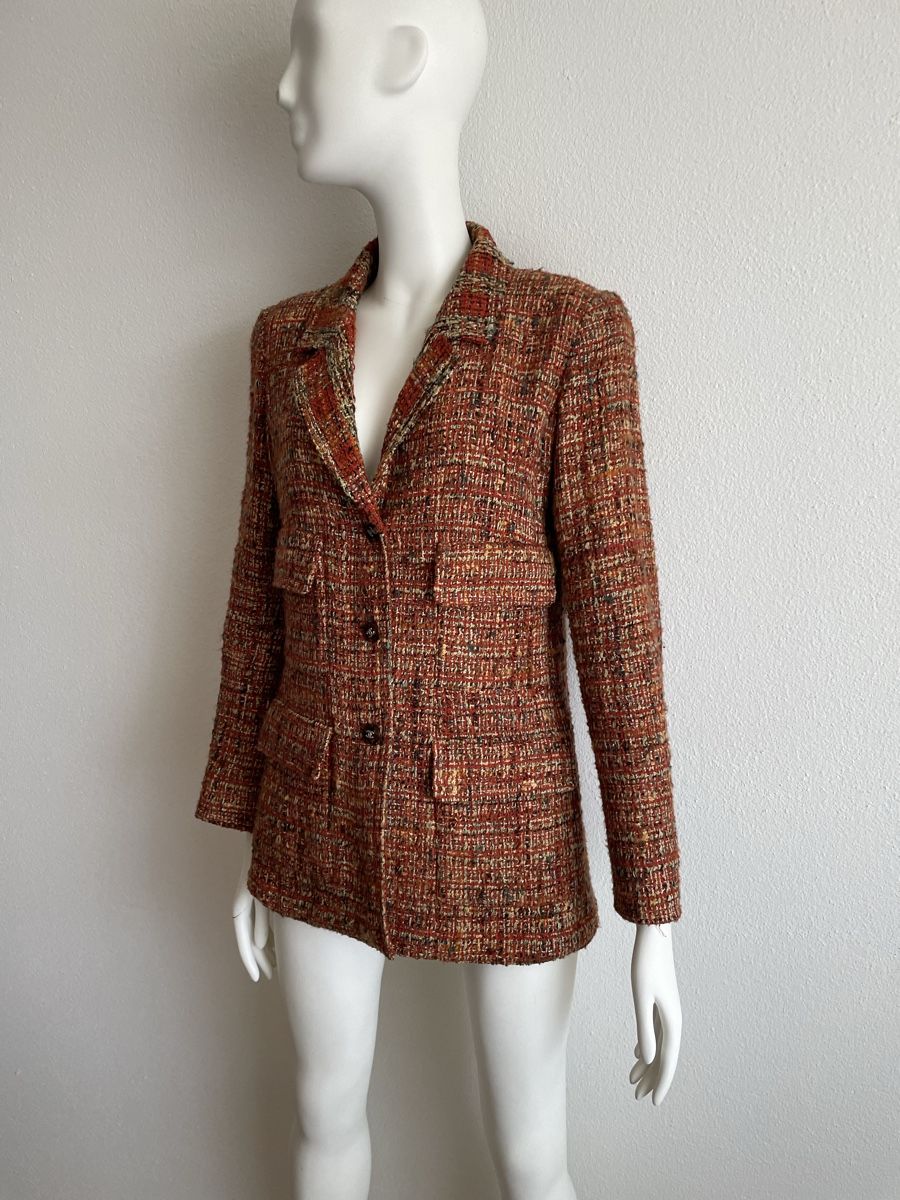 Chanel Giacche: Chanel Tweed Jacke – Usato da Winterthur venduto da 11.11 1