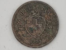 1 rappen 1934