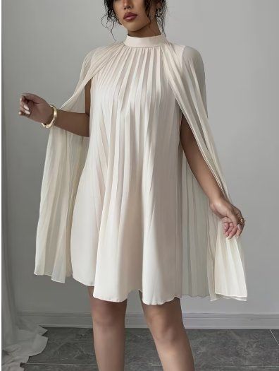 Vestiti: NEUES elegantes, hellbeiges Kleid Gr. S - 226019 – Nuovo (secondo la descrizione) da Küssnacht am Rigi venduto da Pidu5 1