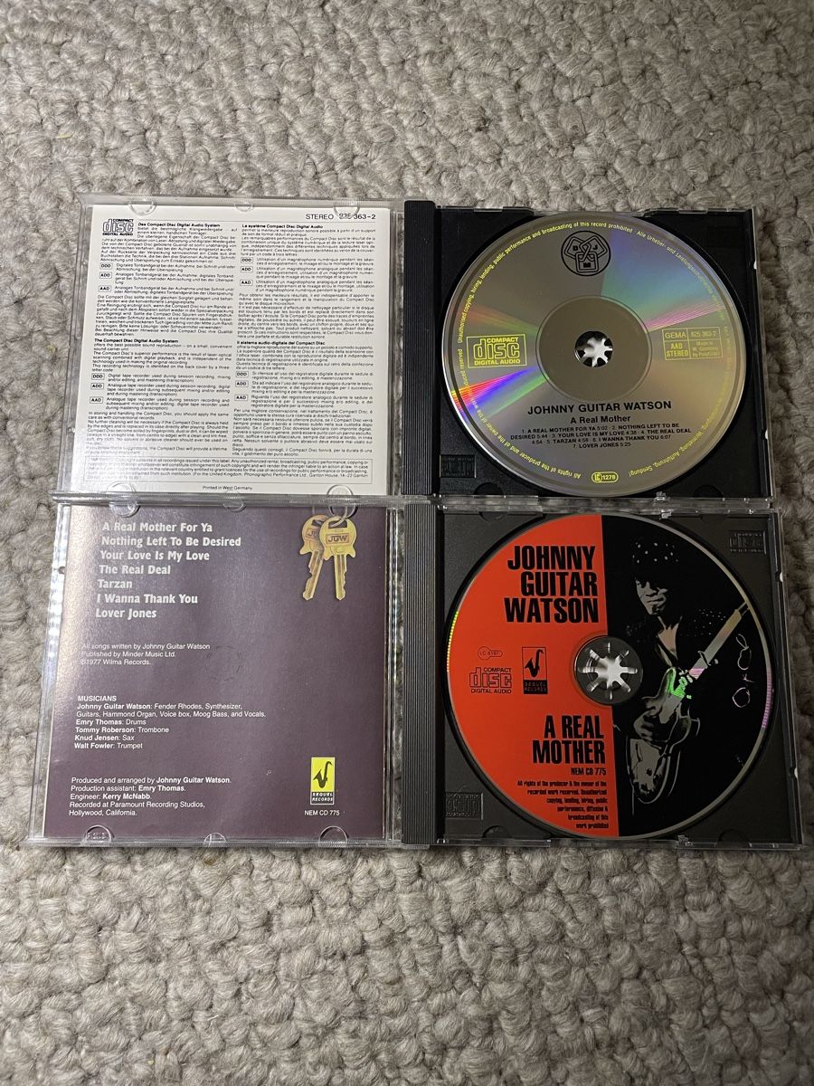 CDs: 2x Johnny Guitar Watson – Gebraucht aus Reinach AG von trigger7811 1