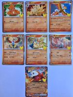 Pokémon 30th Celebration – Karten 009–015/128 Set EN 🇬🇧