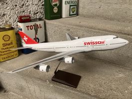 Swissair Jumbo, Large size! Basel HB-IGD