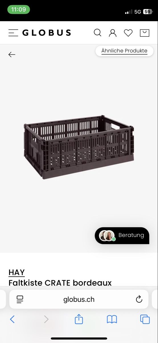 Casse di trasporto: Hay Colour Crate L Bordeaux – Nuovo e nell'imballaggio originale da Steffisburg venduto da AnaisDelevaux 1