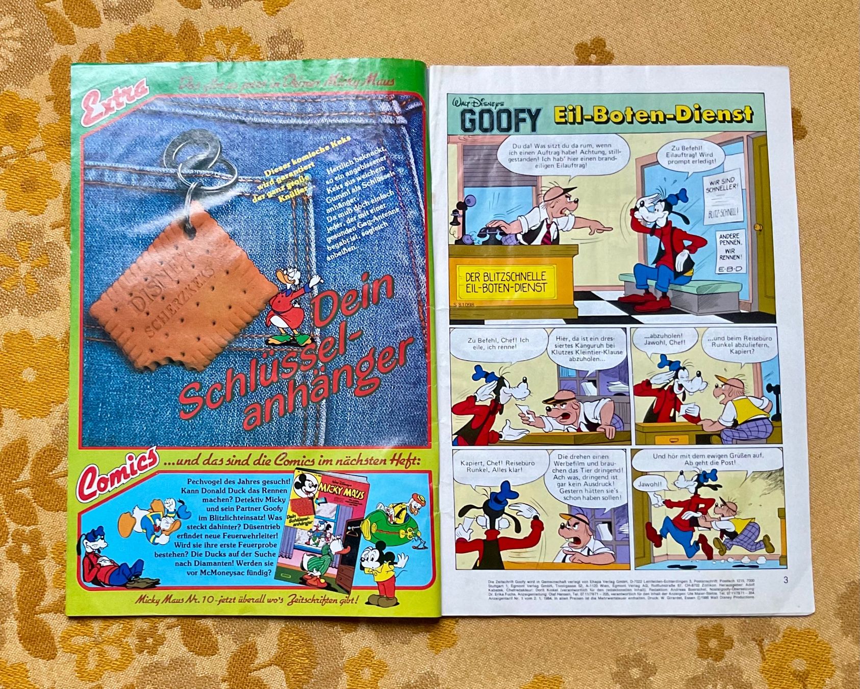 Comics: Goofy Heft Nr 3 von 1986 – Gebraucht aus Endingen von nathan05 1