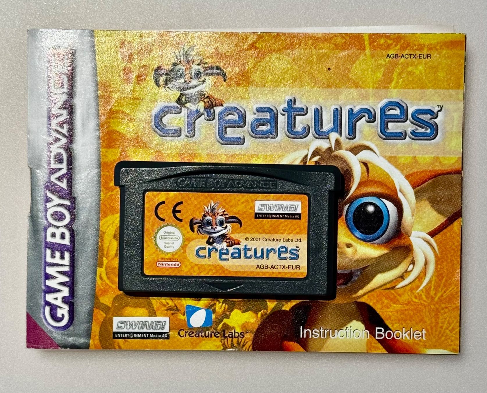 Nintendo Giochi: Creatures Gameboy Advance GBA mit Booklet – Usato da Berg am Irchel venduto da latustrade