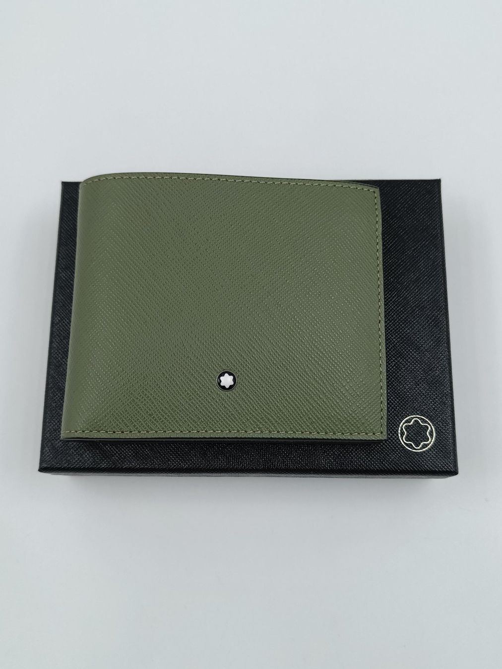 Montblanc Brieftaschen: MONTBLANC " SARTORIAL BRIEFTASCHE 8 CC", GRÜN – Neu (gemäss Beschreibung) aus Luzern von EdiGem 2