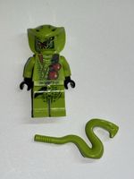 Lego Ninjago Figur mit Schlange grün 🐍