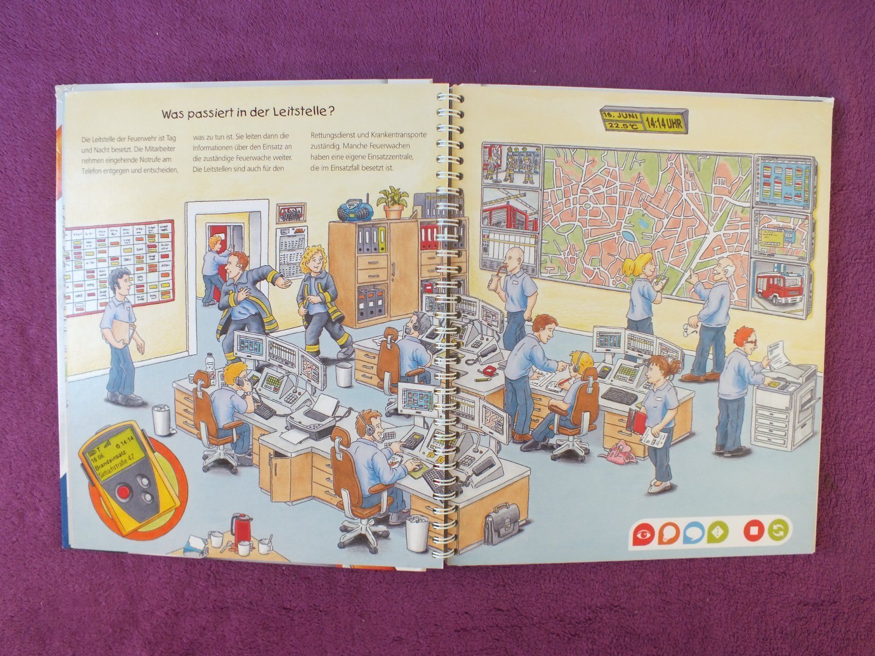 Libri: tiptoi Buch - Unterwegs mit der Feuerwehr – Usato da Müllheim Dorf venduto da Seeeule01 3