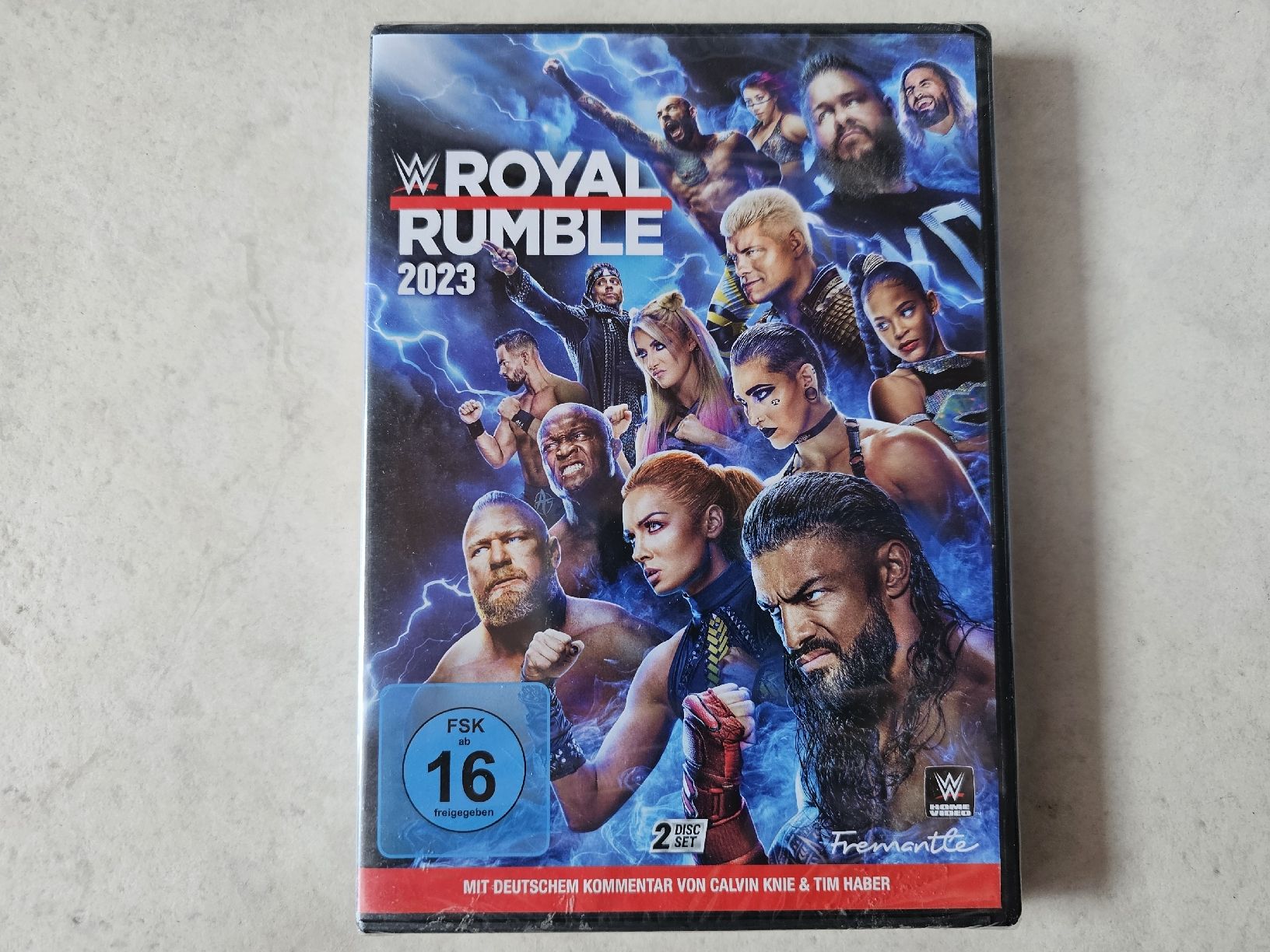 Tutti i DVDs: Royal Rumble 2023  /  2 Disc Set Fabrikneu – Nuovo e nell'imballaggio originale da Schneisingen venduto da backstore24