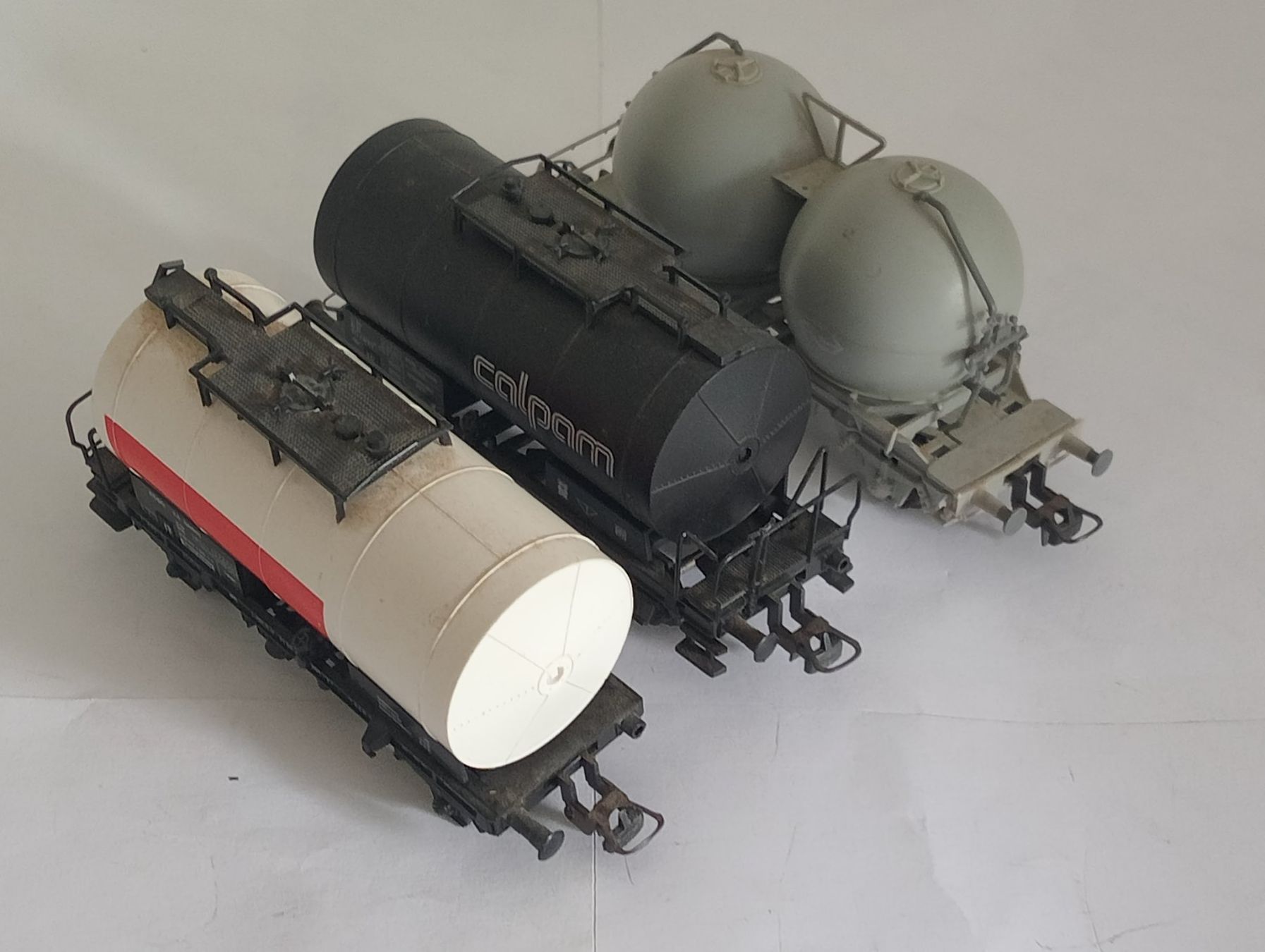 Roco Modellini di ferrovie: 3 Kessenwagen – Usato da Büttikon AG venduto da bae_98h5
