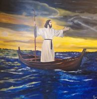 Moses auf Leinwand