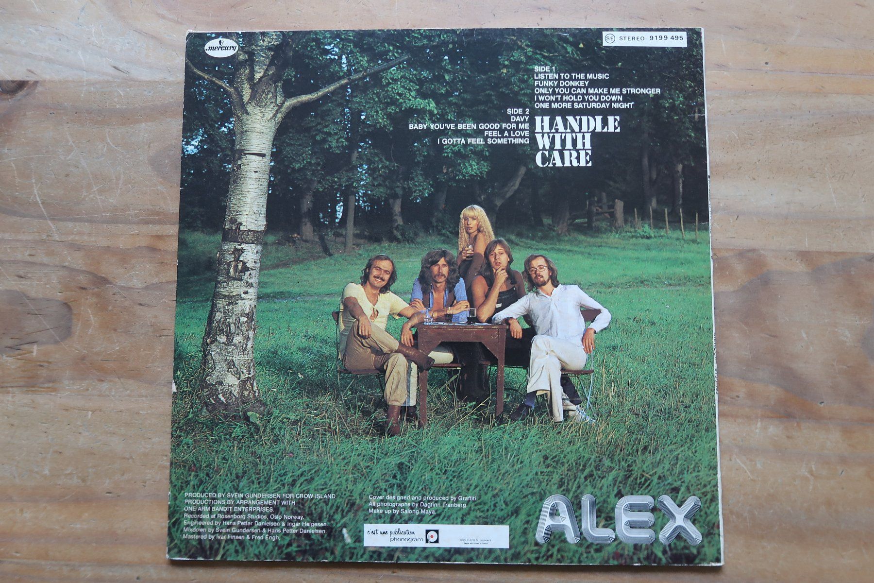 Dischi in vinile: ALEX - HANDLE WITH CARE -  VINYL LP – Usato da Basel venduto da Patiscat 1