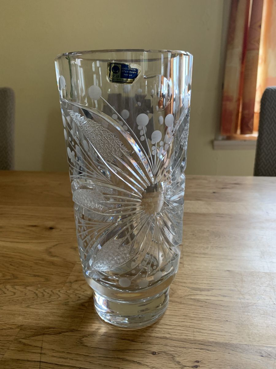 Vasi & Recipienti: Schöne, schwere Vase Lausitzer Glas – Usato da Flawil venduto da Naphtali 2