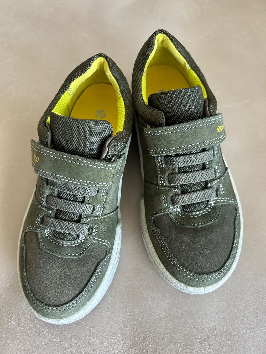 Ecco Herrenschuhe: Ecco Halbschuhe Klettverschluss, Gr. 31 ***NEU*** – Neu und originalverpackt aus Wädenswil von LS777 1