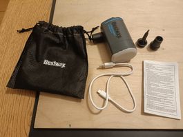 Bestway Powertouch Pocket Luftpumpe mit Zubehör neuwertig