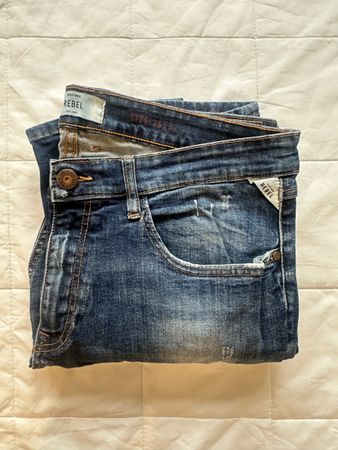Jeans REBEL Bleu, taille 36/32