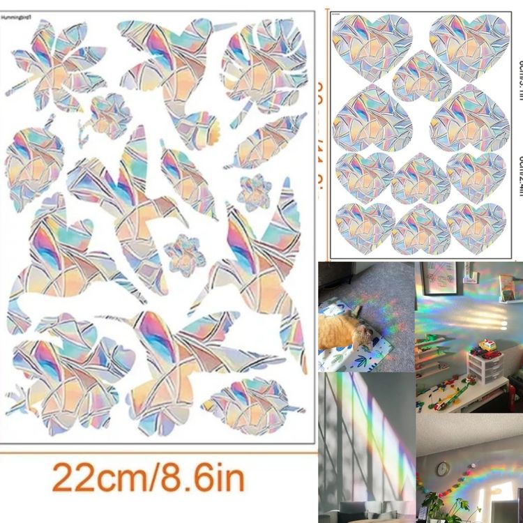 Kolibri Sonnenfänger Aus Acryl - Bunte Fensterdekoration Für Innen & Außen